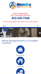 Mobile Screenshot of morningstarrestoration.com